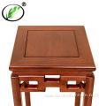 Chinese square wooden floor bonsai stand